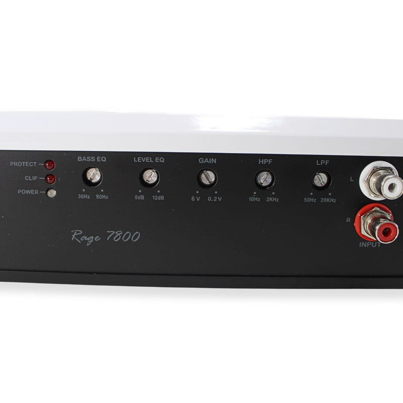 B2 Audio Monoblock Amplifier RAGE 7800W Class D 1 Ohm Full Range