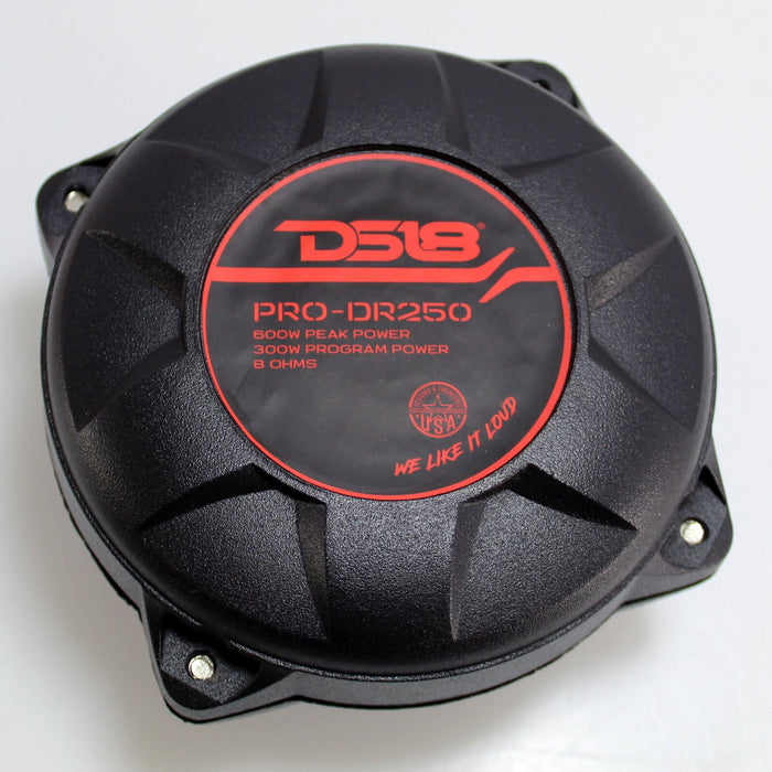 1" Throat Twist on Driver 200 Watts 2" Phenolic VC 8-Ohm DS18 PRO-DR250