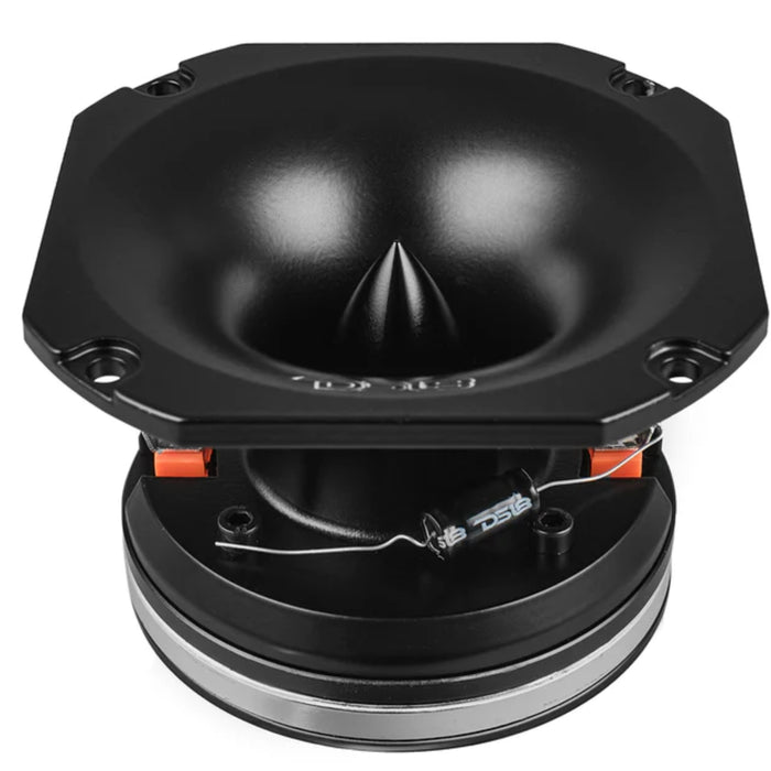 DS18 PRO 4" High Compression Tweeter 1.5" PEI VC 250 Watt RMS 4-Ohm Black