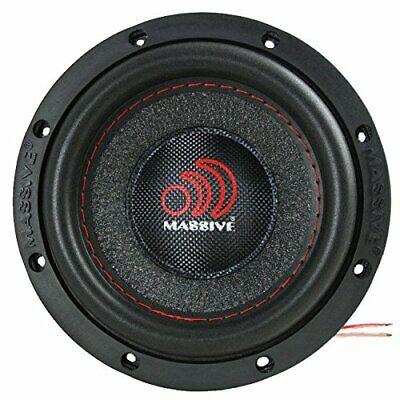 MASSIVE AUDIO SUMMO-84 - 8" DUAL 4 OHM CAR AUDIO SUBWOOFER 600W