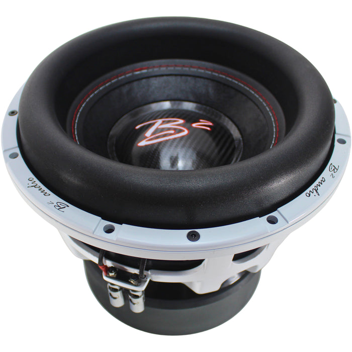 B2 Audio RAGE Series V4 12" 2000 Watt RMS Dual 1-Ohm 3" Voice Coil Subwoofer