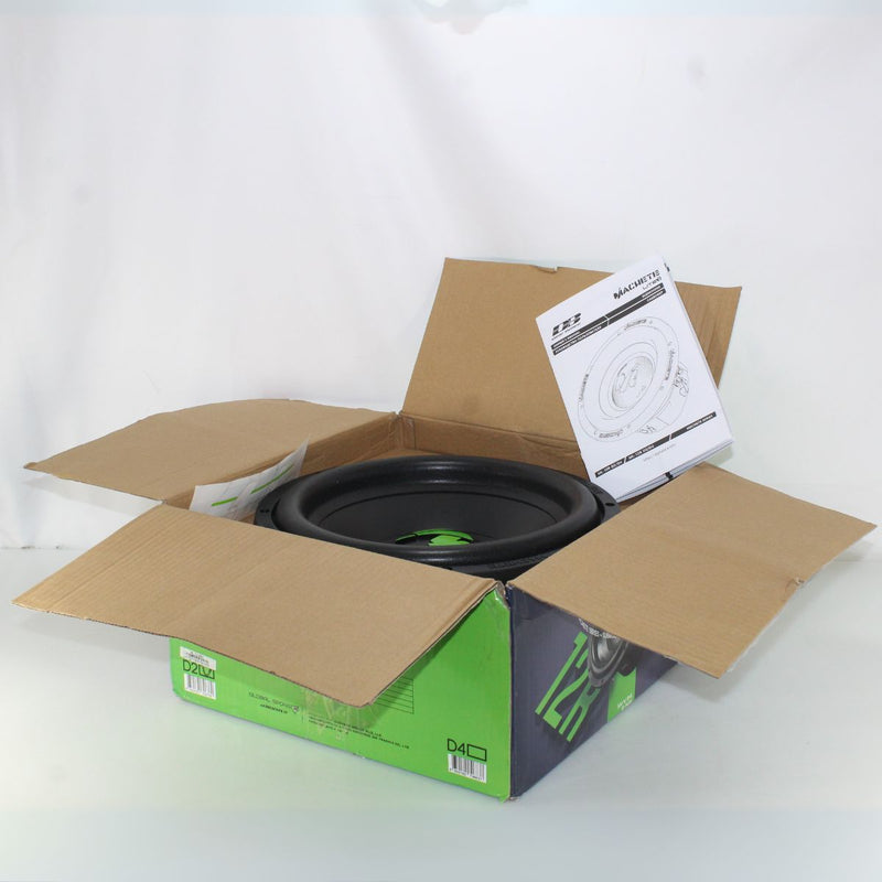 12" 500W RMS 2-Ohm Dual Voice Coil Subwoofer Deaf Bonce ML-12R-D2 OPEN BOX