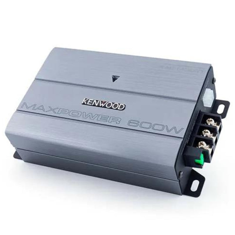 Kenwood Class D Compact Mono Block Digital 4 ohm 600 Watt Power Amplifier