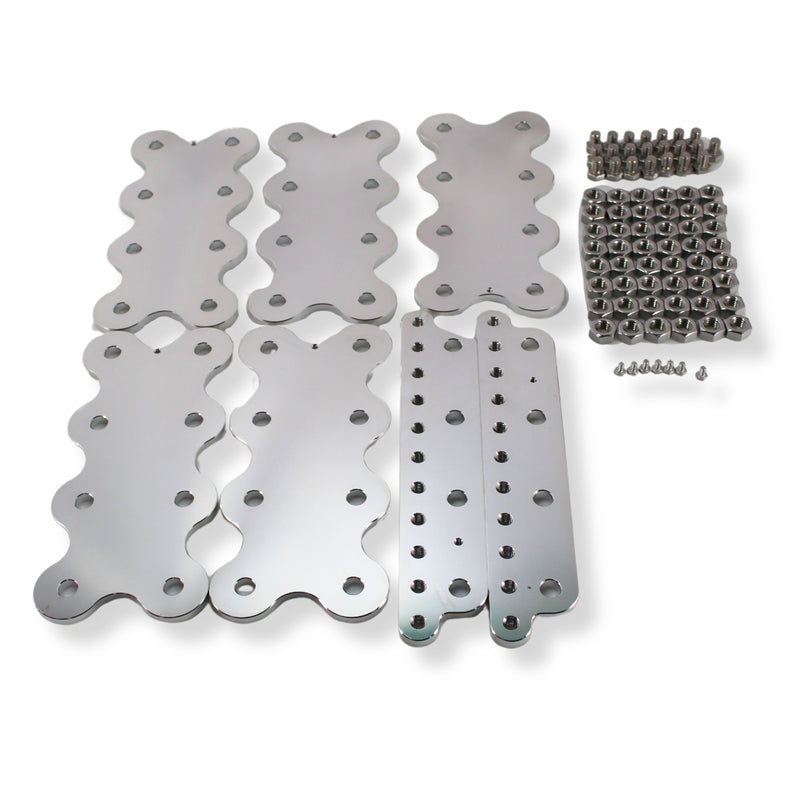 Quad Bank/24 Yinlong LTO Cell Lug Style Aluminum Bus Bars with Hardware OPEN BOX