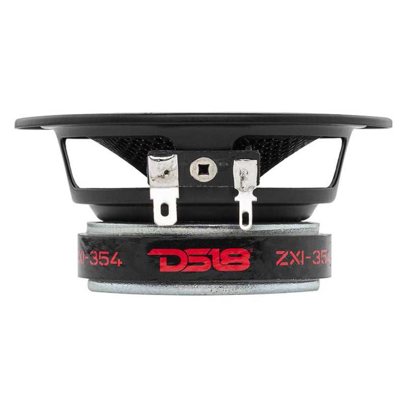 DS18 ELITE 3.5" Full-Range Speakers 120 Watt 4 Ohm Pair with Kevlar Cone ZXI-354