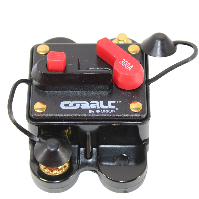 Cobalt 300 Amperes 12V - 24VDC Circuit Breaker w/ Manual Reset and Power Protect