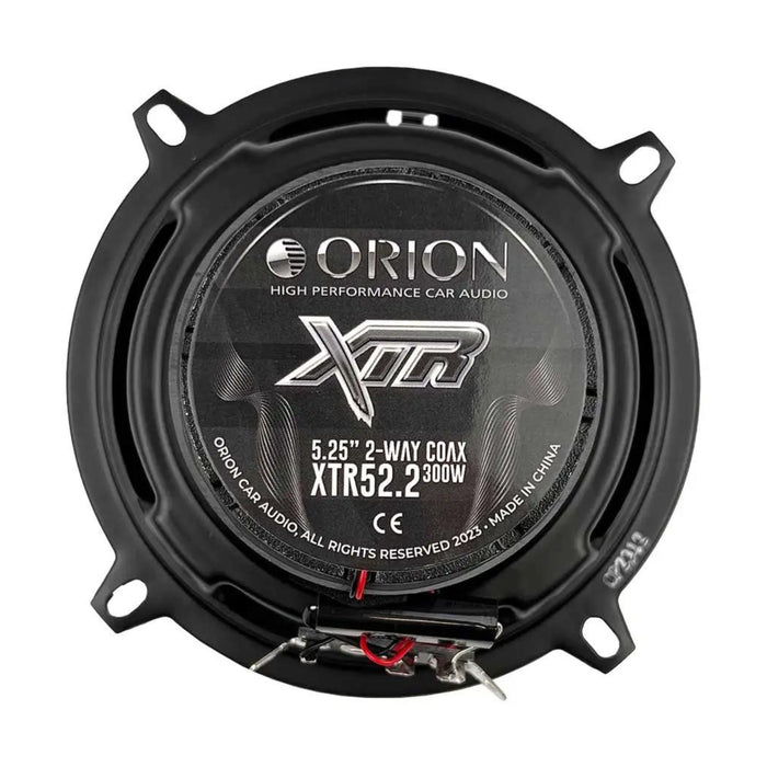 5.25" 4-Ohm 75 Watts RMS 2-Way Coaxial Car Audio Speakers Orion Series XTR