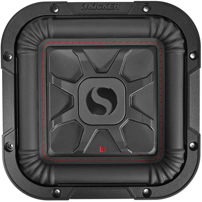 Kicker 8" 350 Watts Dual 2 Ohm L7T Shallow-Mount Solo-Baric Subwoofer 46L7T82