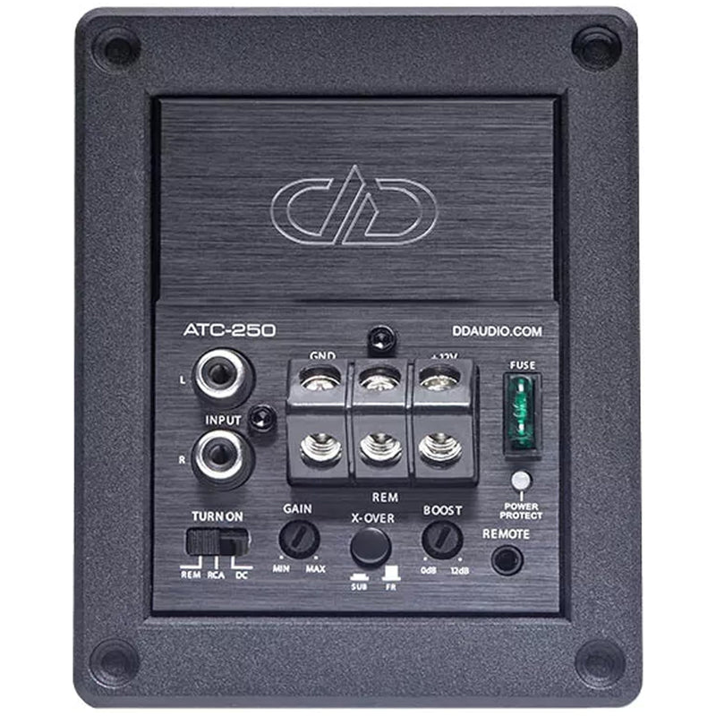 250 Watt High Speed Class D Aluminum Amplified Mini Terminal Cup w/ Remote