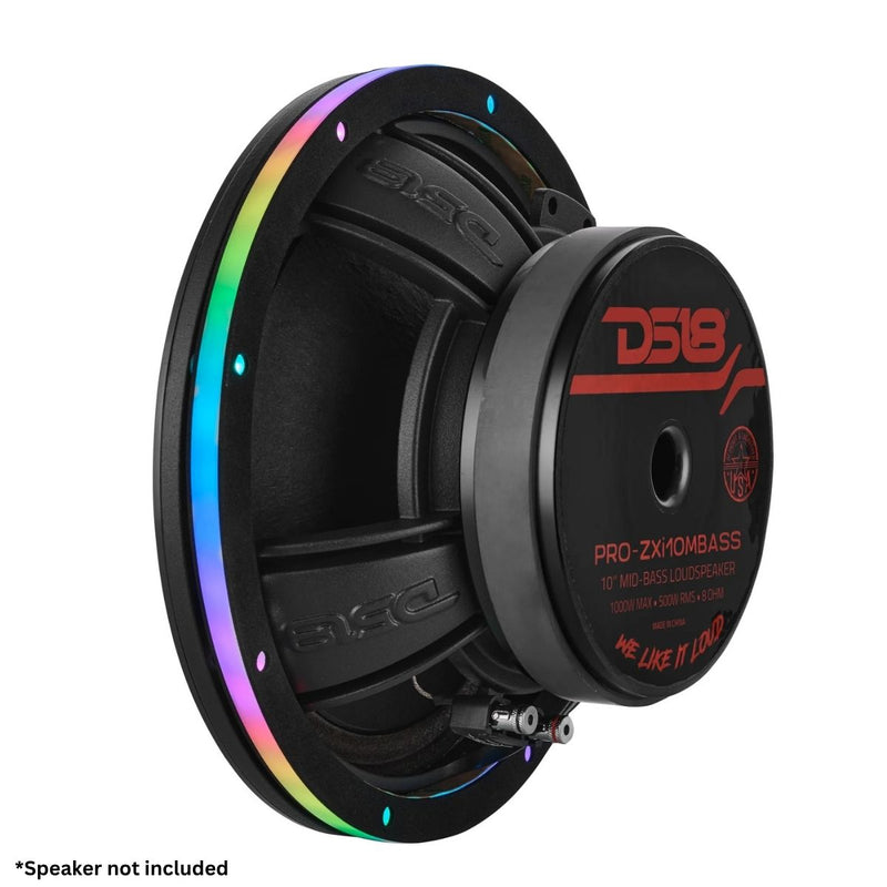 DS18 Marine Grade Water Resistant Digital LED Spacer Ring for 6.5" - 15" Speakers