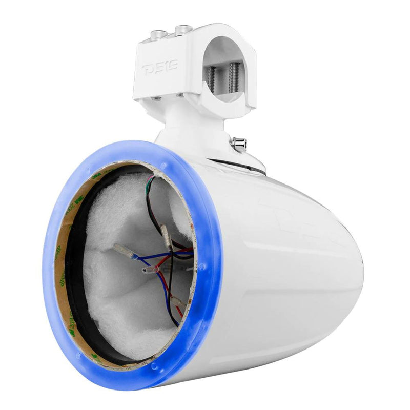 DS18 HYDRO X6TP-NS-(RD, BK, WH) 6.5" Marine Tower with Integrated RGB LED Lights