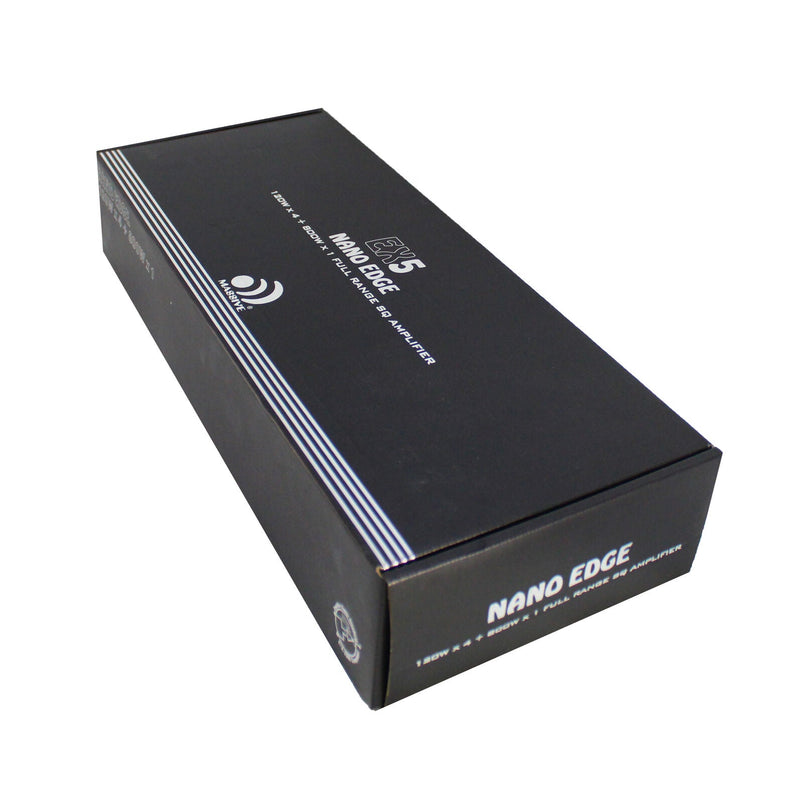 Massive Audio Nano Edge 5-Channel 1360W RMS Full Range Hybrid Amplifier EX5