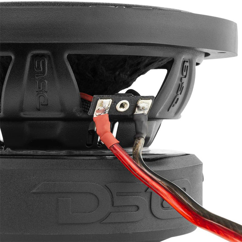 DS18 6.5" 300W RMS Dual 4-Ohm Car Subwoofer Elite-Z ZR6.4D