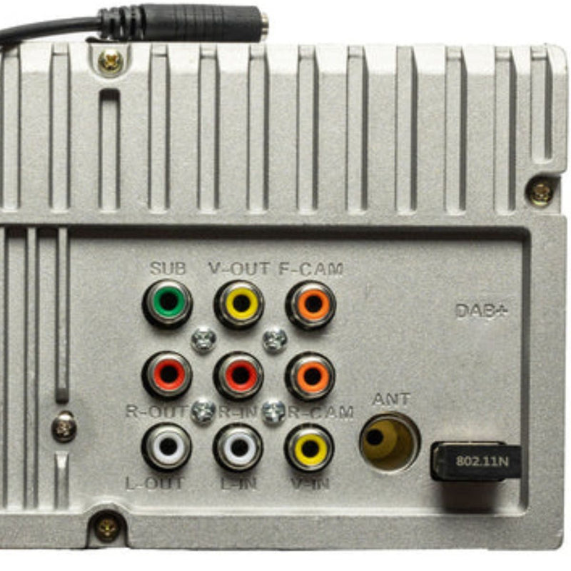 American Bass 7" Touchscreen MP5 Apple CarPlay & Android Auto Sub & Camera Outs