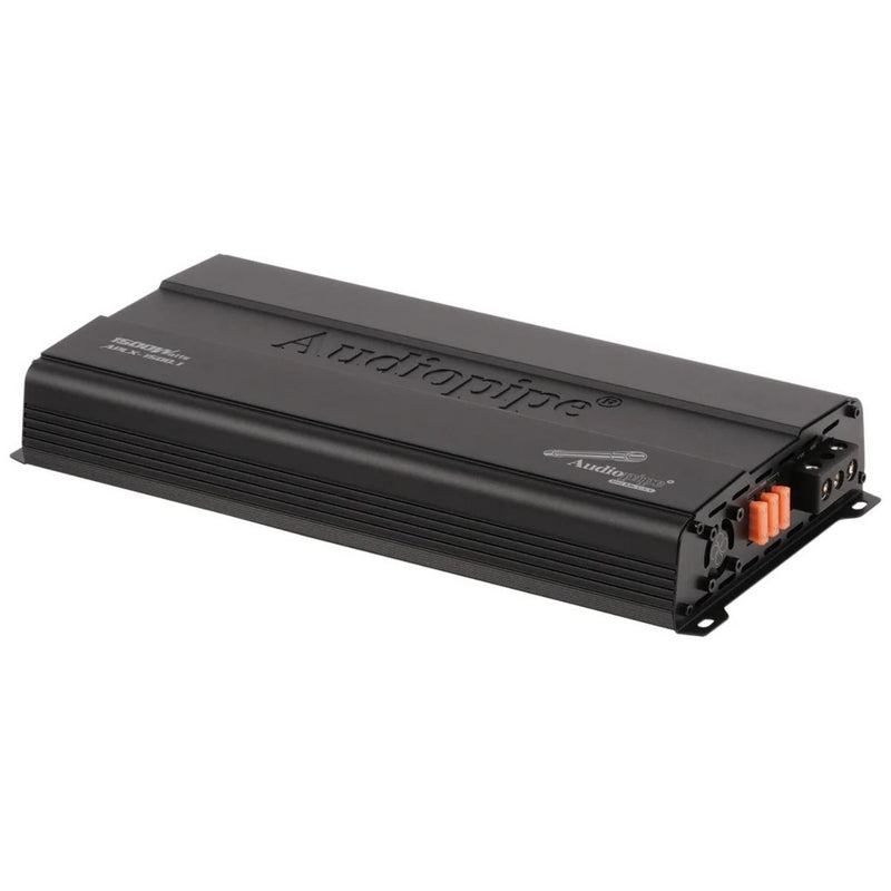 Audiopipe 1500W 1-Ohm Class D Car Audio Mono Amplifier APLX-1500.1 W/ Bass Knob