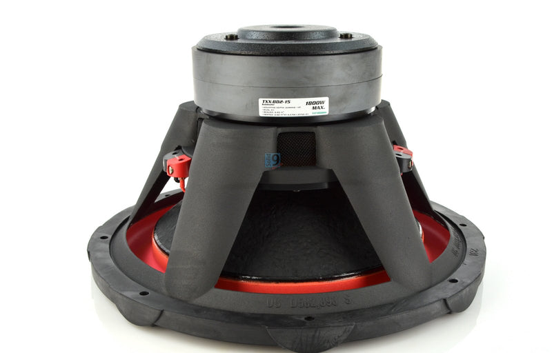 Audiopipe BD 15" Subwoofer 2000W PMPO, 750W RMS Dual 4-Ohm VC TXX-BDC2-15