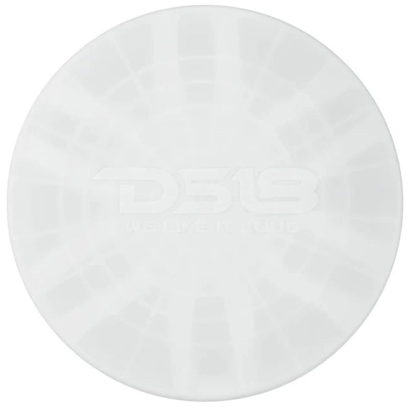 12" 600 Watt RMS 4 Ohm Neo Marine Subwoofer w/ LED DS18 NXL-iQSUB12 White