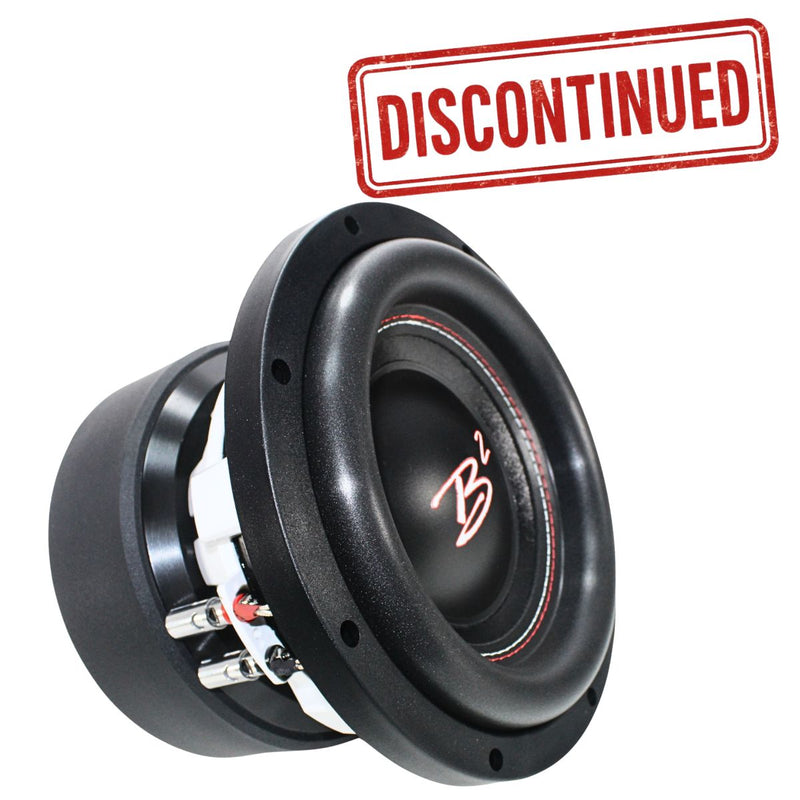 B2 Audio RAGEXL Series 10" 1500 Watt RMS Dual 1-Ohm Voice Coil Subwoofer