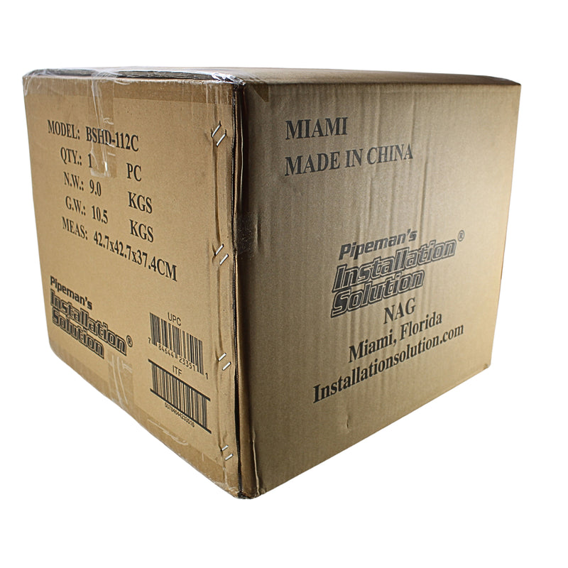 Single 12” Sealed Carpeted Subwoofer Box Made w/ Heavy-Duty MDF Construction