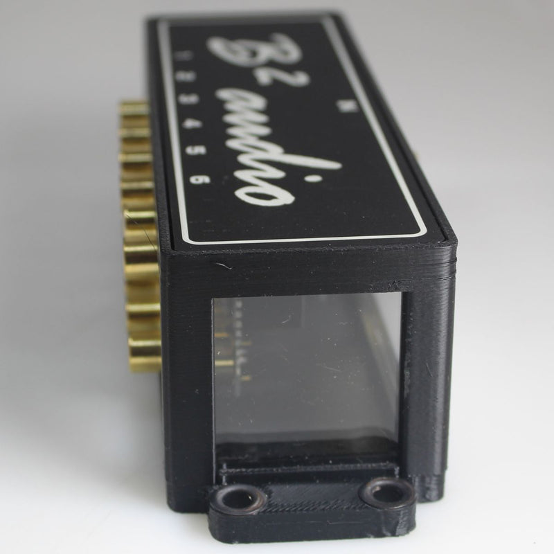 B2 Audio 1-to-6 Pair Cockbox RCA Splitter Distribution Block OPEN BOX