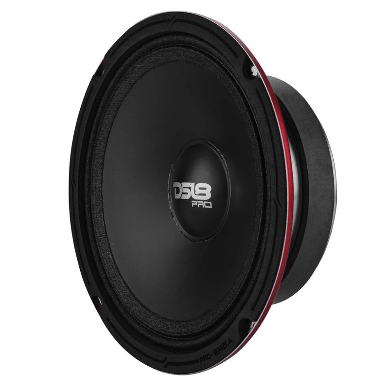 6.5" 200 Watt RMS 4 Ohm Water Resistant Midrange Marine and Motorcycle Speaker