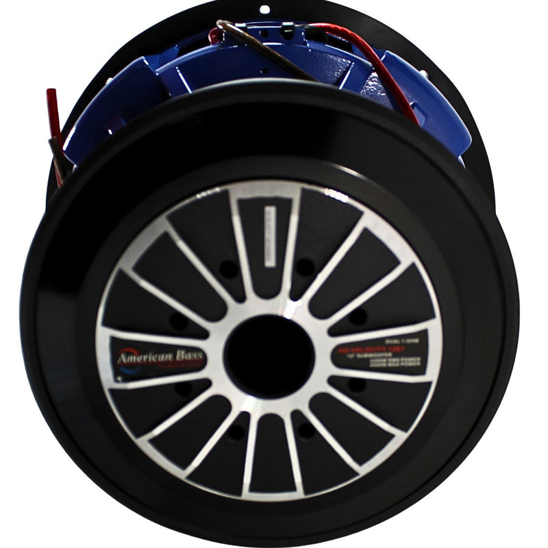 American Bass 12" 1-Ohm 2200W RMS Triple Stack Magnet Subwoofer HD-VELOCITY12-D1
