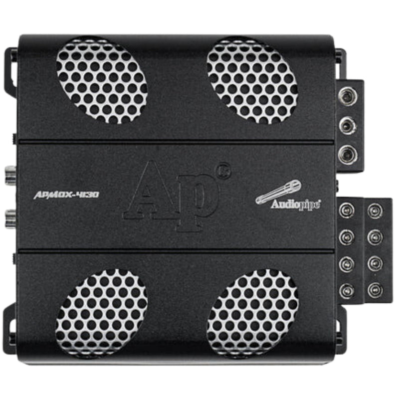 Audiopipe 4-Channel Full Range Mini Class D Amplifier 4 x 165W RMS APMOX-165.4