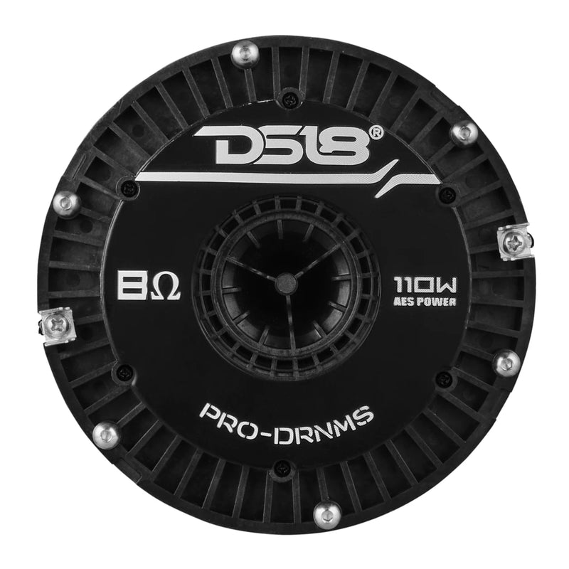 8-Ohm Mid-Range Compression Driver w/ Neodymium Magnet and 3.5" Polyester VC