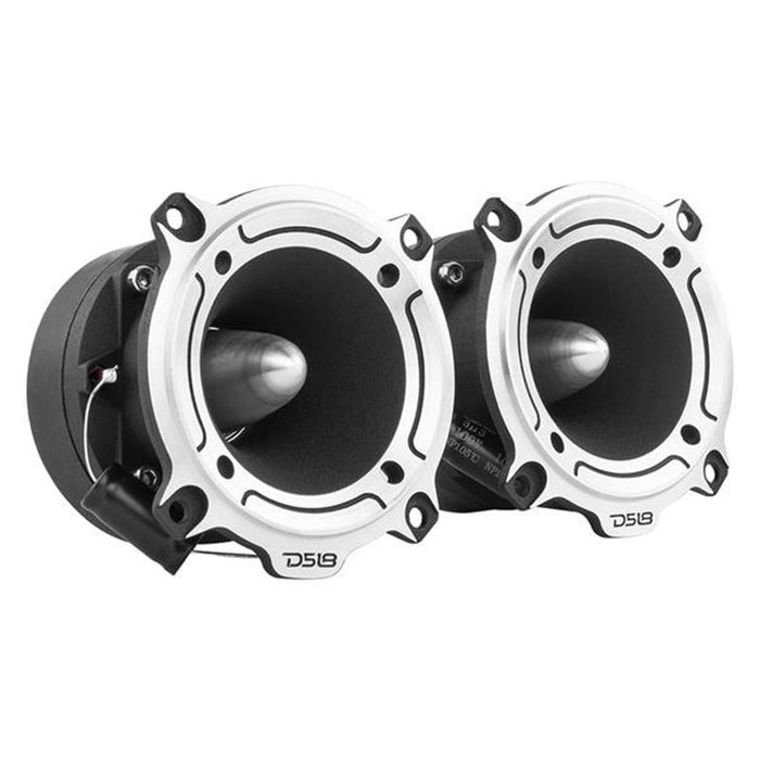 4600W 4x 8" Midrange Speakers + 4x Bullet Tweeters + 1600W 4Ch Amplifier DS18 Combo