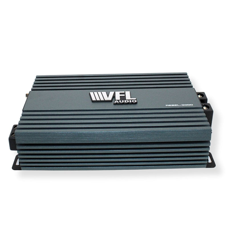 American Bass 3000 Watts 1-Ohm Monoblock Class D Digital Amplifier REBEL-3000.1