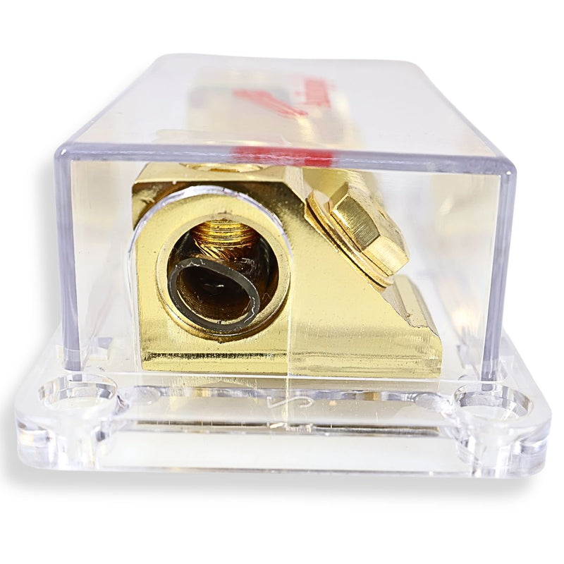 Audiopipe Heavy Duty ANL Fuse Block 0 to 4 AWG 500A Capacity CQ-1111