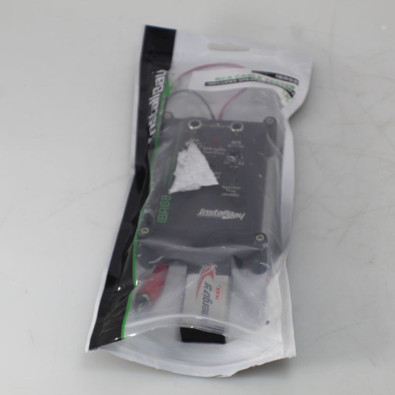 Install Bay RCA AIO 9V Cable Wire Tester Tone Generator Speaker Polarity / IBR68 OPEN BOX