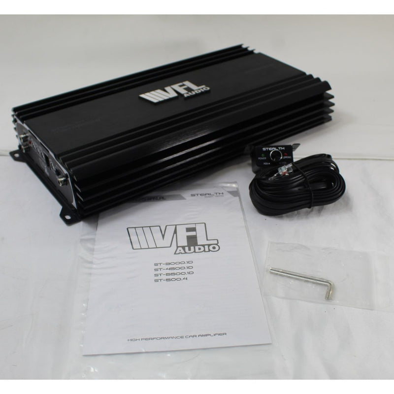 American Bass STEALTH 4500 Watt Class D Monoblock Amplifier w Remote OPEN BOX