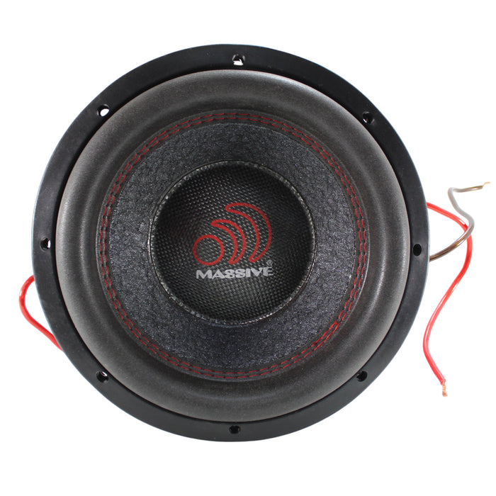 Massive Audio 10" Subwoofer 2000W RMS 2 Ohm DVC-HIPPOXL102 OPEN BOX