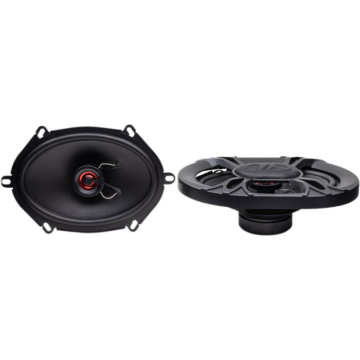 DD Audio REDLINE Series 5x7" 190W RMS 4-OHM SVC Coaxial Speakers / DD-RL-X5X7