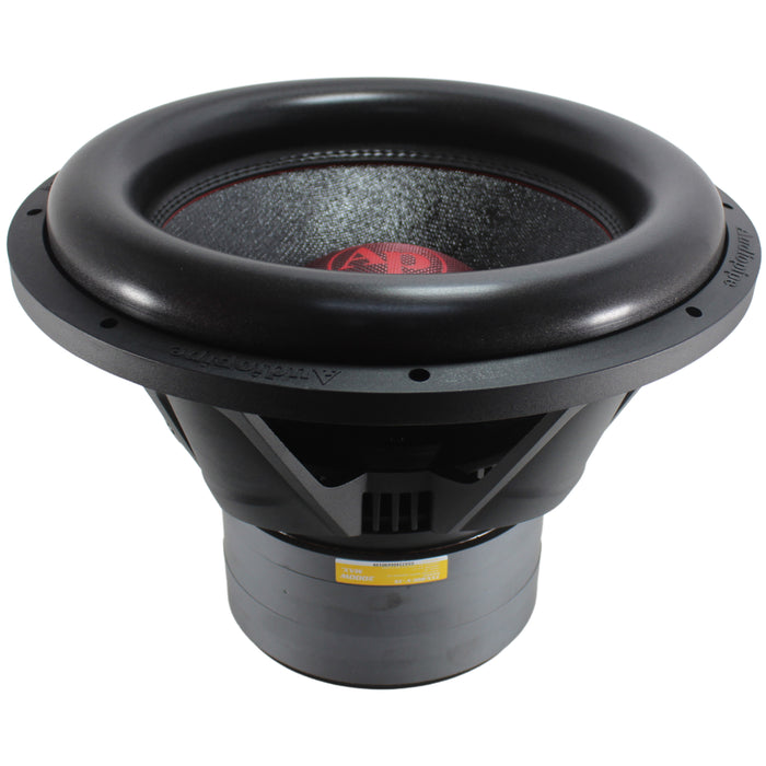 Audiopipe 15" 1500W RMS Dual 4-Ohm 5-Stack Composite Cone Subwoofer