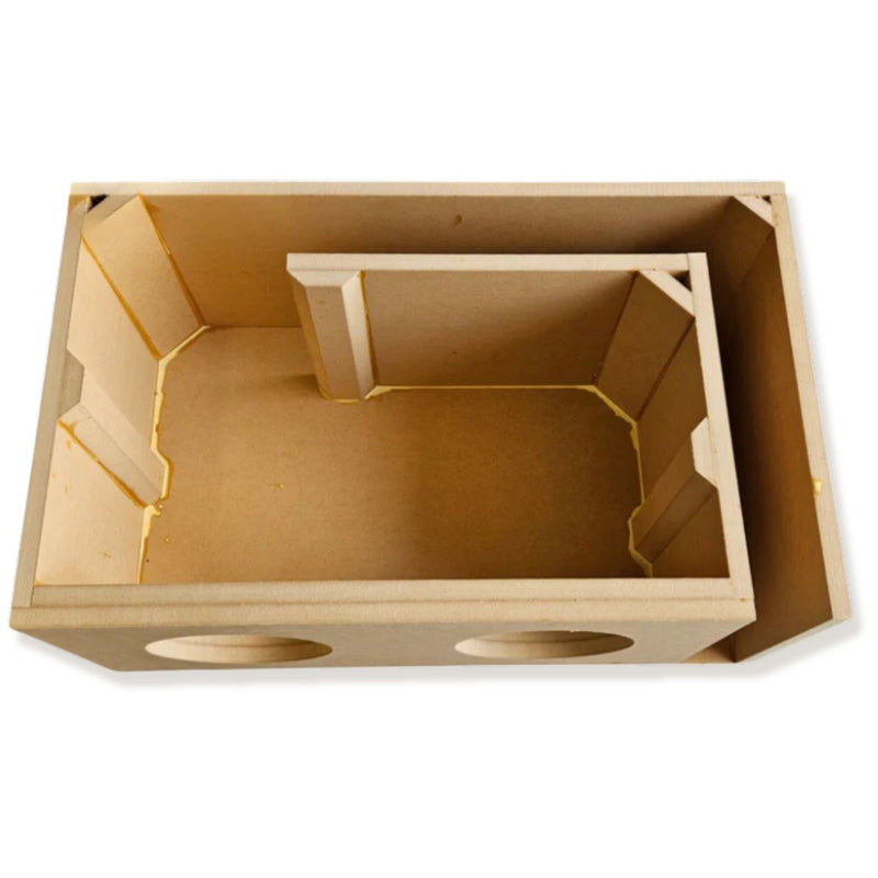 B2 Audio Dual 8" RAGE V3 Subwoofer Combo with Tru Spec Elite Enclosure