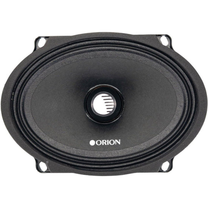 Pair of Orion 2-Ohm 250w RMS Cobalt High Efficiency 6x8 Midrange Bullet Speakers