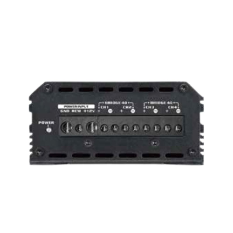 Audiopipe 400W RMS 4-Channel 2 Ohms Class D Full Range Transistor Amplifier