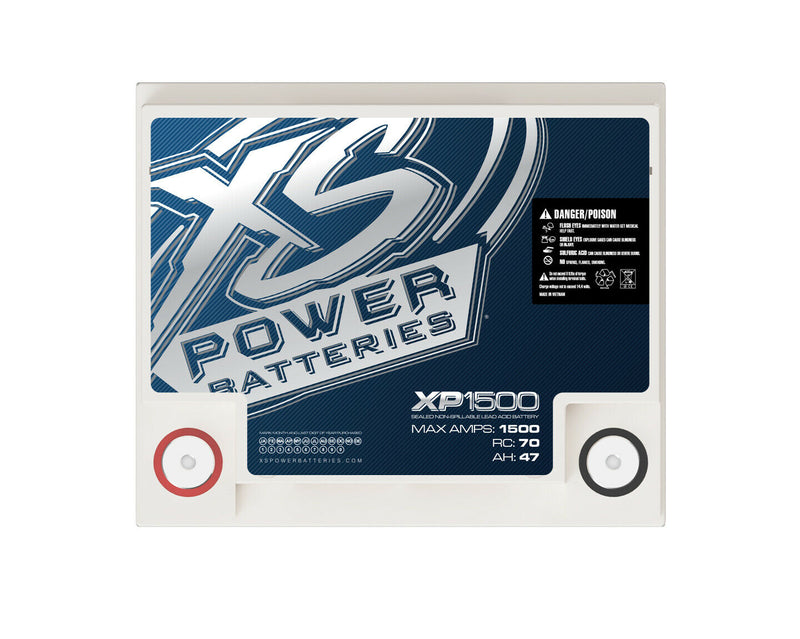 12V 1500 Max Amps 47 Amp Hours AGM Power Cell XP1500