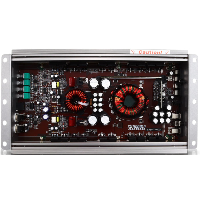 Sundown Audio Class-D 1-Ohm 1k Watts Monoblock Amplifier SAE-1000-V4