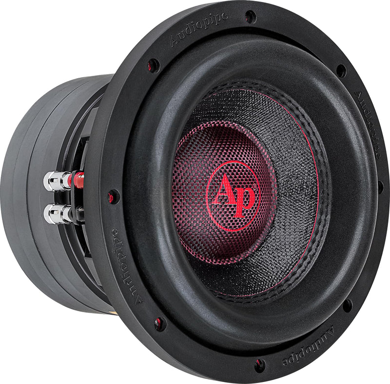 Audiopipe 8" 1000W Max Dual Voice Coil 4 Ohm Quad Stack Magnet Subwoofer