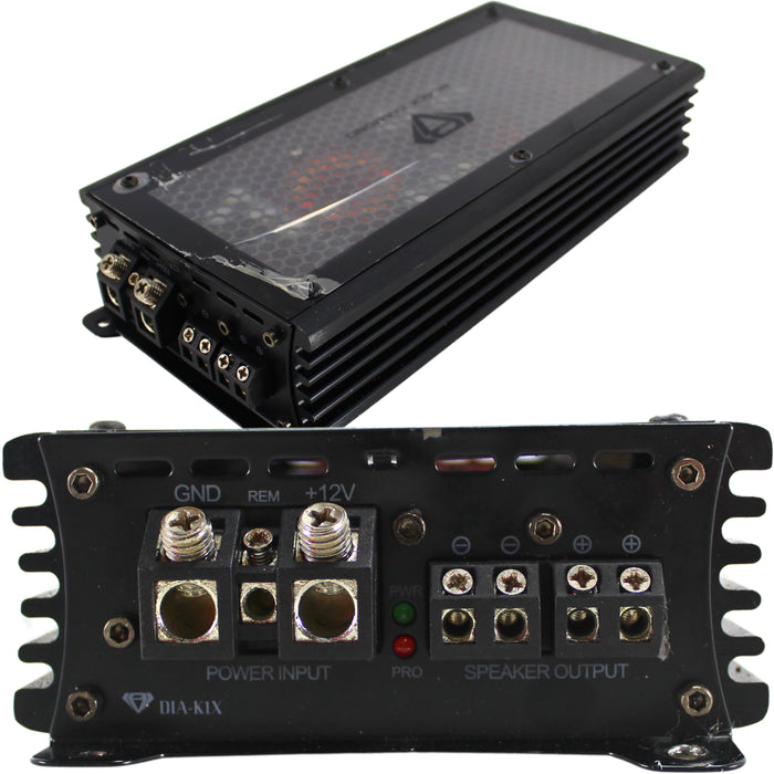 Black Diamond Monoblock Class D Amplifier - 1 Channel, 3000 Watts OPEN BOX