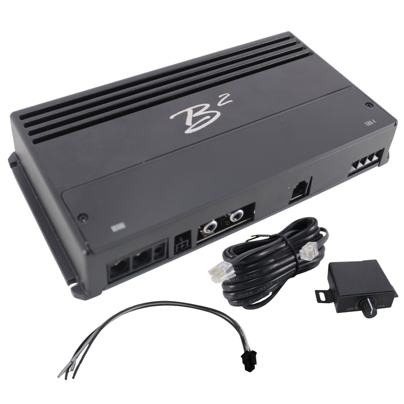 B2 Audio Loaded Subwoofer System DVPE212 1000W Dual 12" w/Monoblock Amp