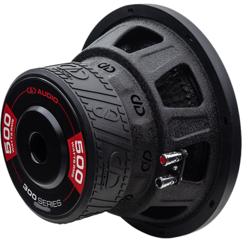 DD Audio 300 "E" Series 10" 500W RMS 2-Ohm DVC Power Tuned Subwoofer/DD-310E-D2