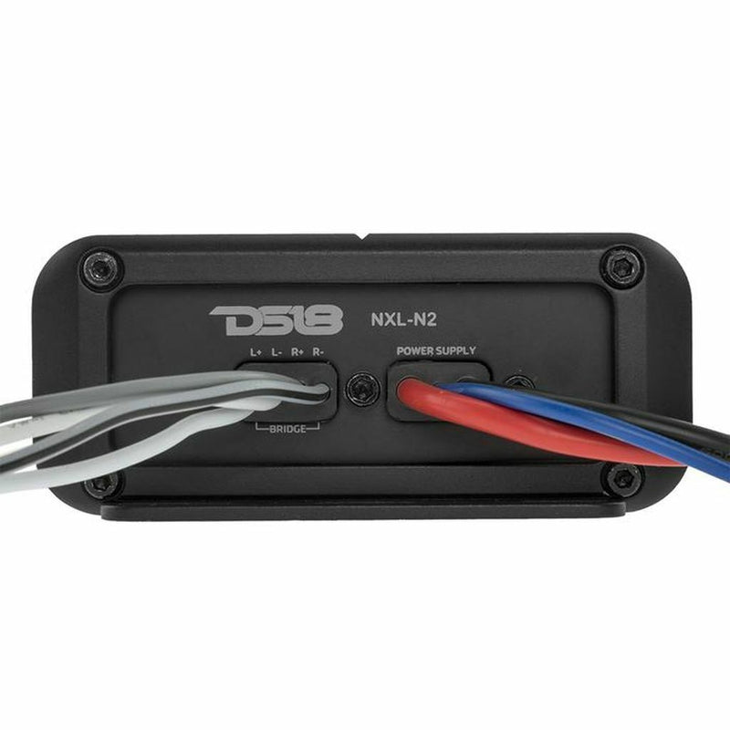 DS18 600W Waterproof 2-Channel Micro Marine Amplifier for ATV, UTV, Boat