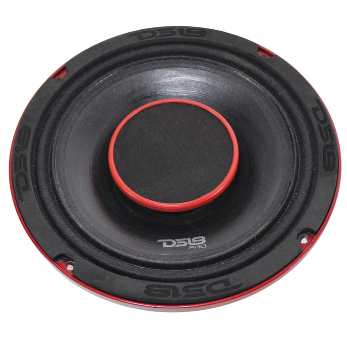 DS18 Marine / Motorcycle 8" Mid-Range Loudspeaker 500 Watt 4 Ohm OPEN BOX