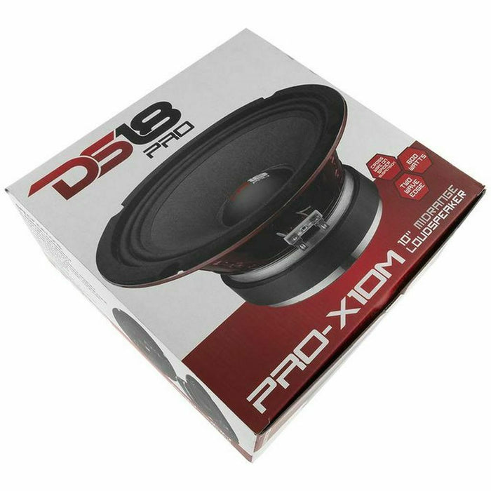 10" Midrange Loud Speaker 600 Watts 8 Ohm PRO-X10M DS18