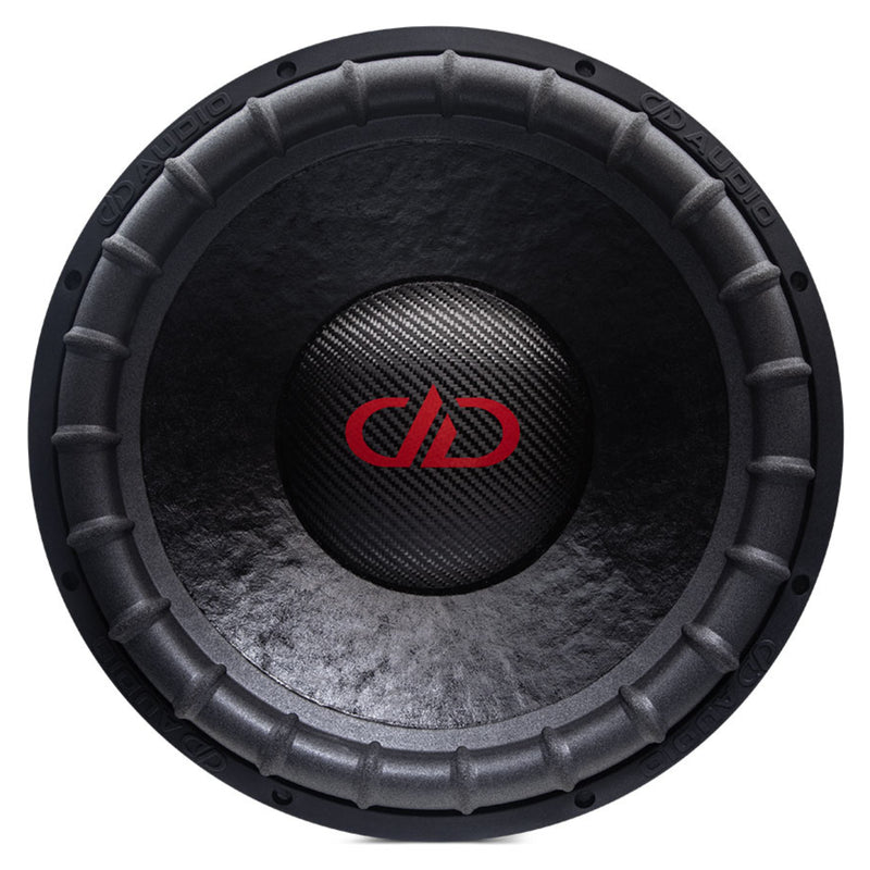 DD Audio 12" Dual 2 Ohm 4800W Peak/1200W RMS Power Tuned Subwoofer 3512i-D2