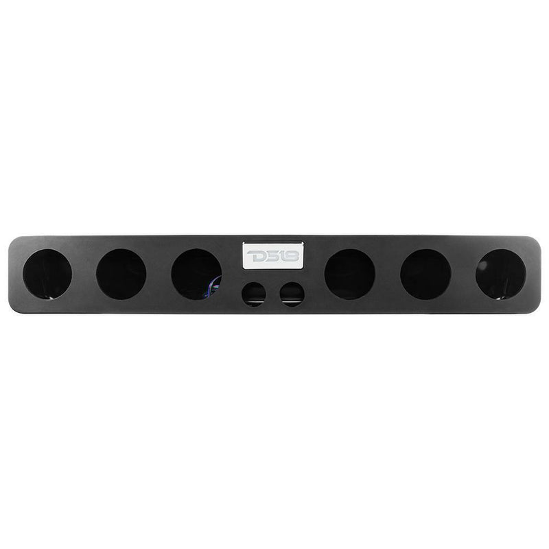 39" Universal Speaker Sound Bar Enclosure for 6 x 4" Speakers & 2 Tweeters RGB
